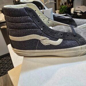 Vans x Notre Sk8 Hi Reissue 38 Lx Notre Raven Grey VN000CR0RVN MENS 11.5 NEW